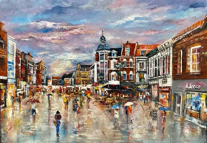 Jessy Farzad - Parade Venlo - van € 1800 voor 1500 (100 x 70 cm)