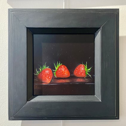 Loes Geominy - Erdbeeren (26 x 26 cm) - €495