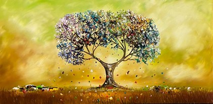 Gena - Tree of Life (140 x 70 cm) - Verkocht