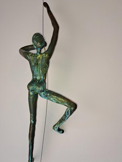 Trudy Dales - Frau Bronze Oxidiert - €450